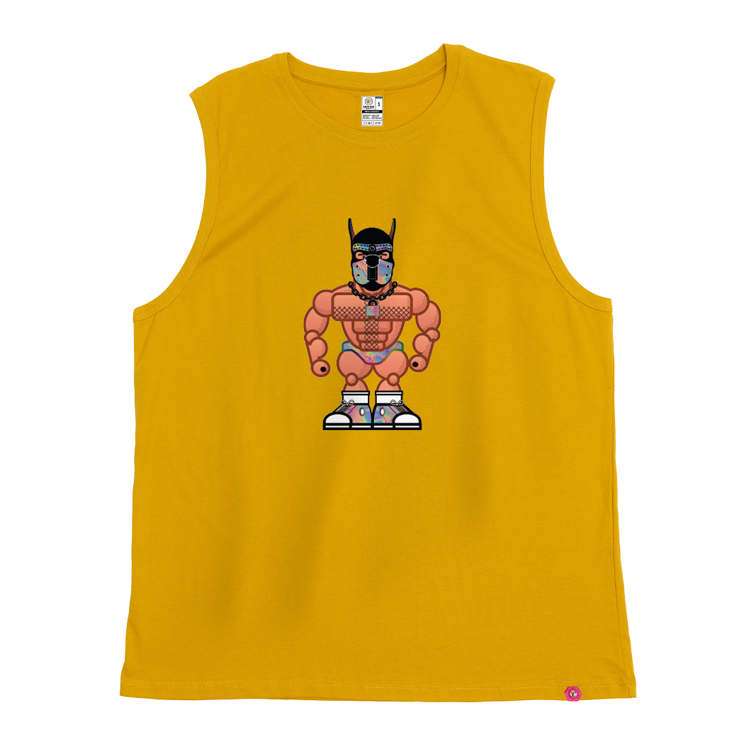 Pocketbears Collab Neon Pup Tank