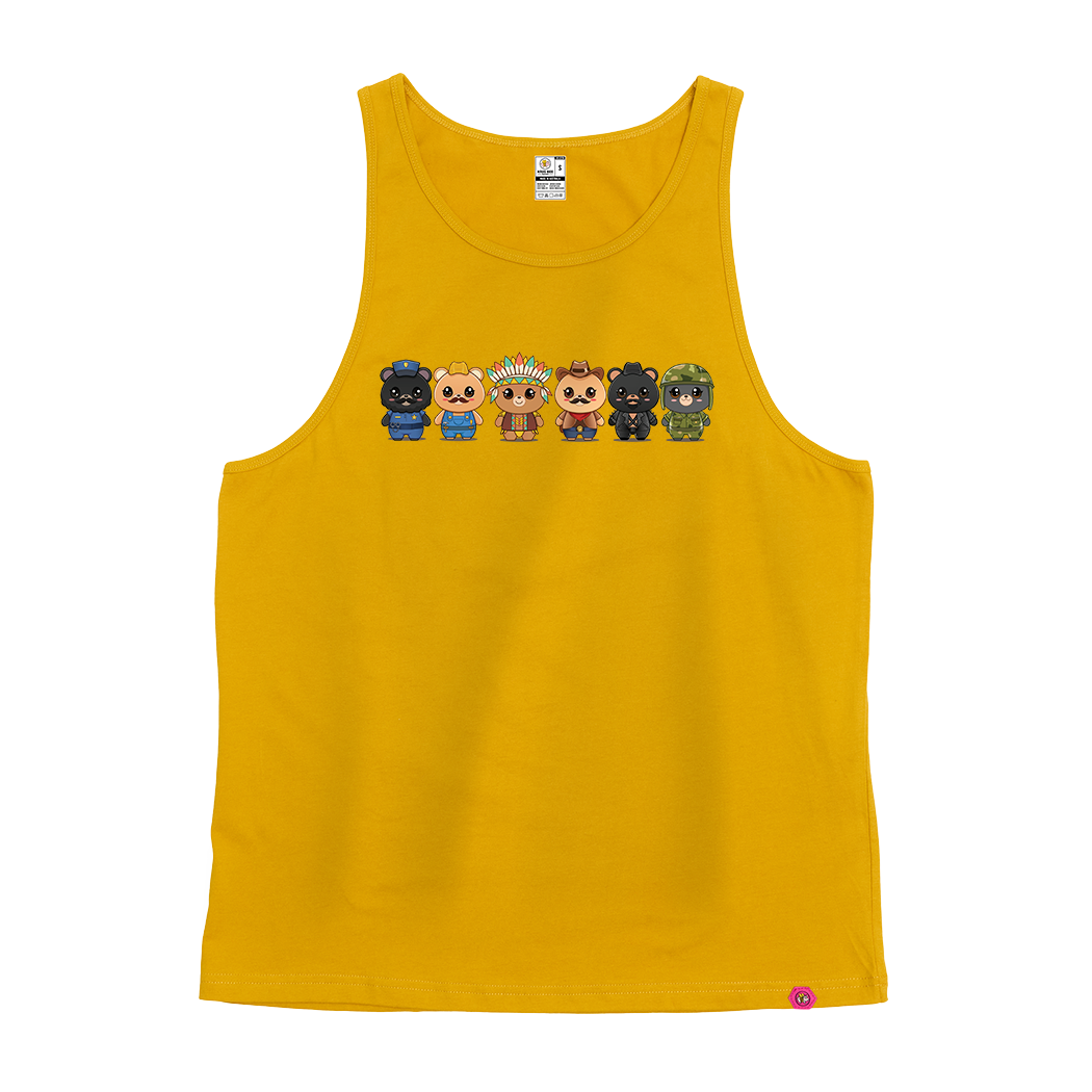 The Village Bears Mardi Gras 2026 Limited Edition Singlet