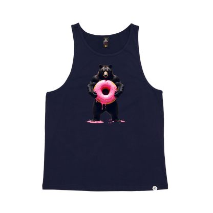 Sticky Donut Bear Hole Singlet