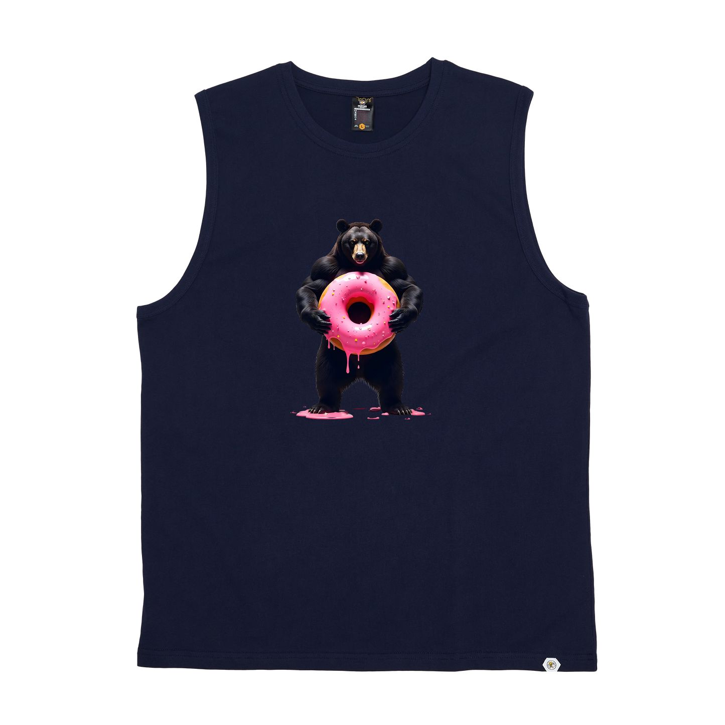 Sticky Donut Bear Hole Tank