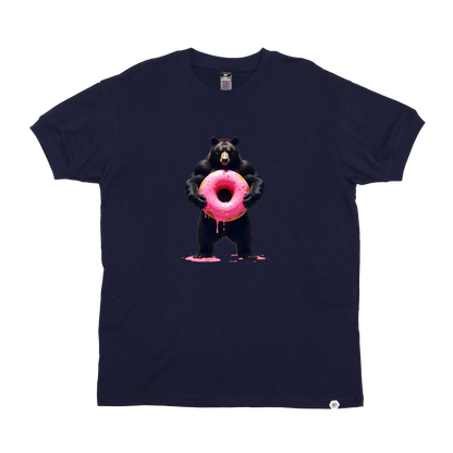 Sticky Donut Bear Hole T-Shirt