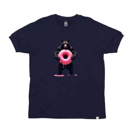 Sticky Donut Bear Hole T-Shirt