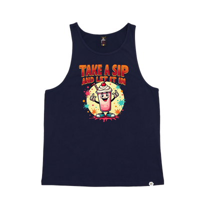 The Milkshake Man Take a Sip Singlet