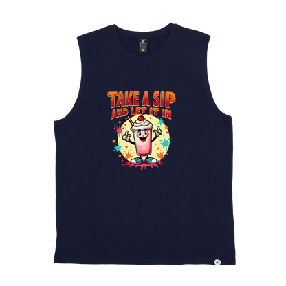 The Milkshake Man Take a Sip Tank