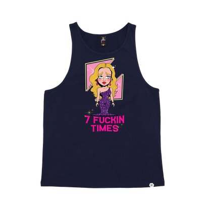 7 Fuckin Times - Corey Craig x Kris Bee Bacon Singlet