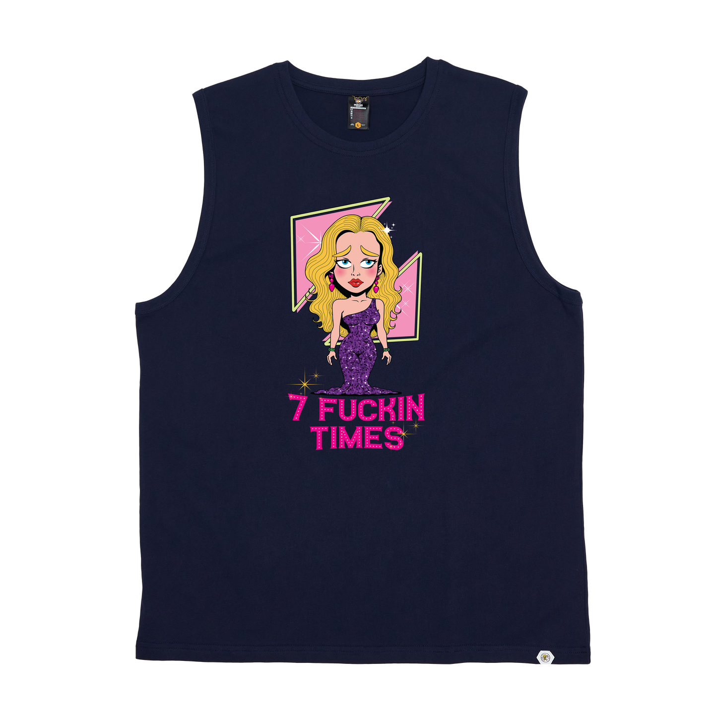 7 Fuckin Times - Corey Craig x Kris Bee Bacon Tank