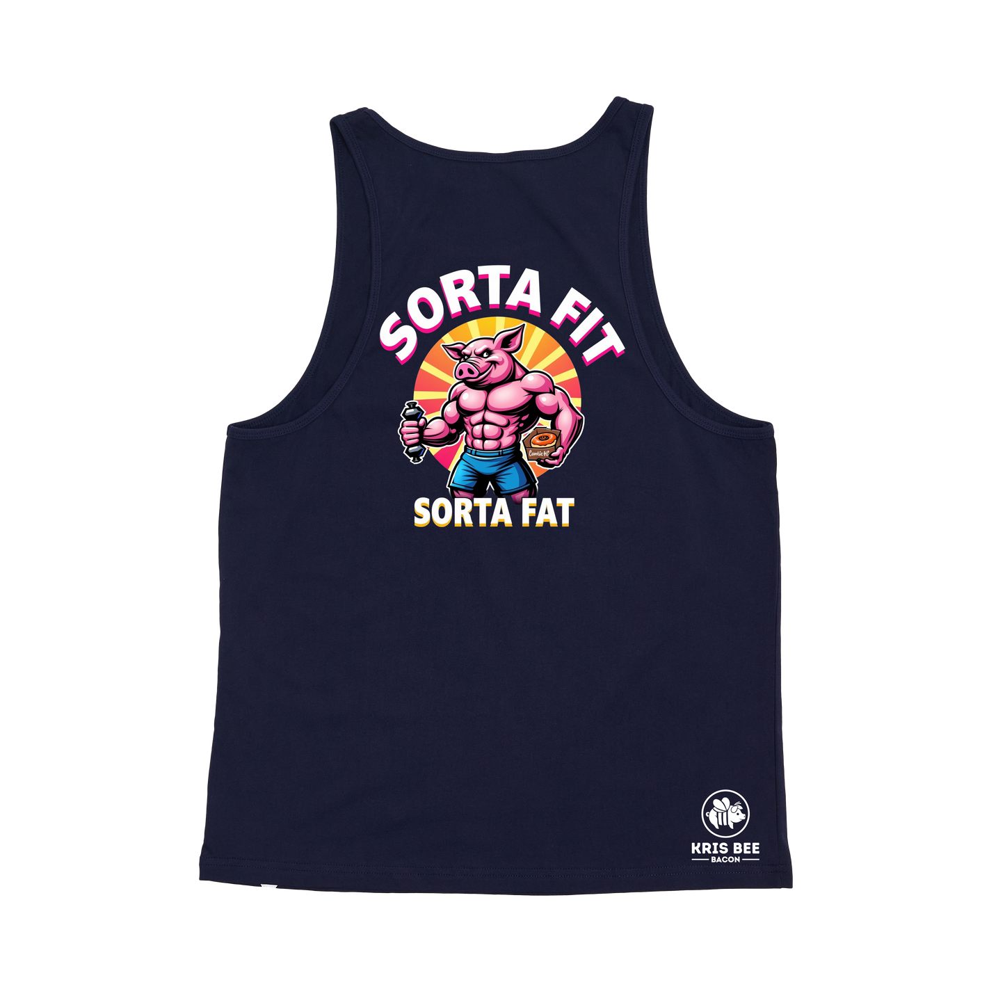 Sorta Fit Sorta Fat Donut Champ Singlet