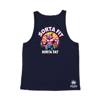 Sorta Fit Sorta Fat Donut Champ Singlet