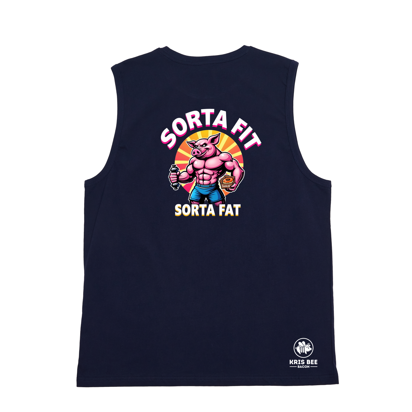 Sorta Fit Sorta Fat Donut Champ Tank