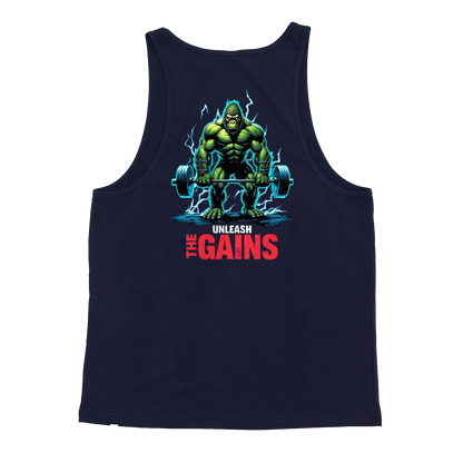 Sorta Fit Sorta Fat Unleash the Gains Singlet