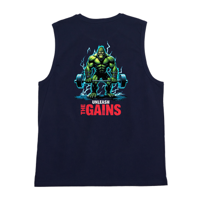 Sorta Fit Sorta Fat Unleash the Gains Tank