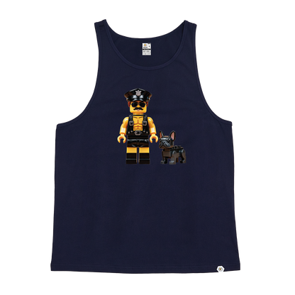 An Officer and His Dog Singlet