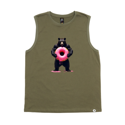 Sticky Donut Bear Hole Tank