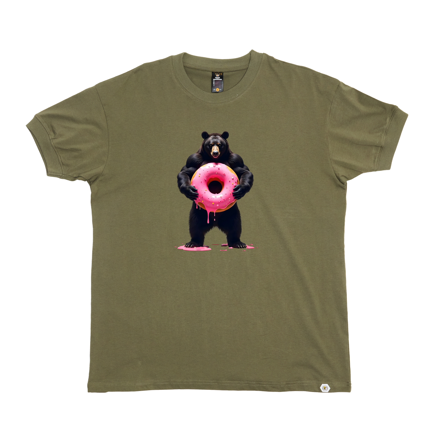 Sticky Donut Bear Hole T-Shirt