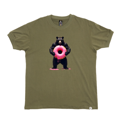 Sticky Donut Bear Hole T-Shirt