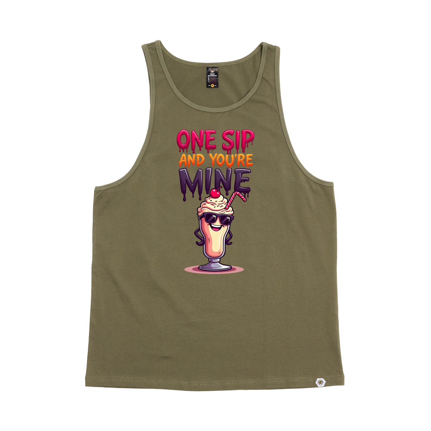 The Milkshake Man One Sip Singlet