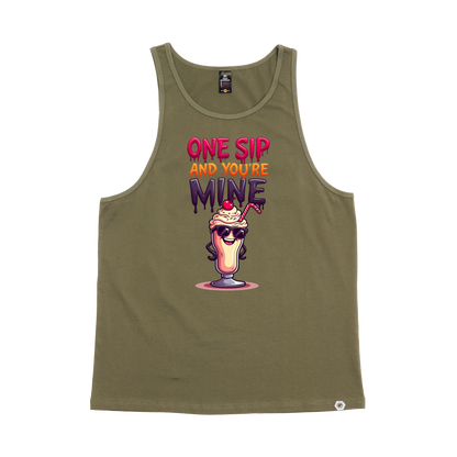 The Milkshake Man One Sip Singlet