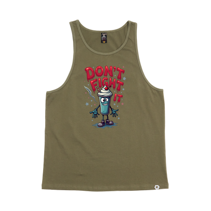 The Milkshake Man Don't Fight It Singlet