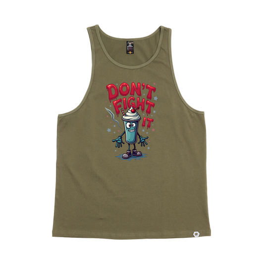 The Milkshake Man Don't Fight It Singlet