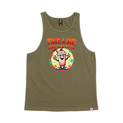 The Milkshake Man Take a Sip Singlet