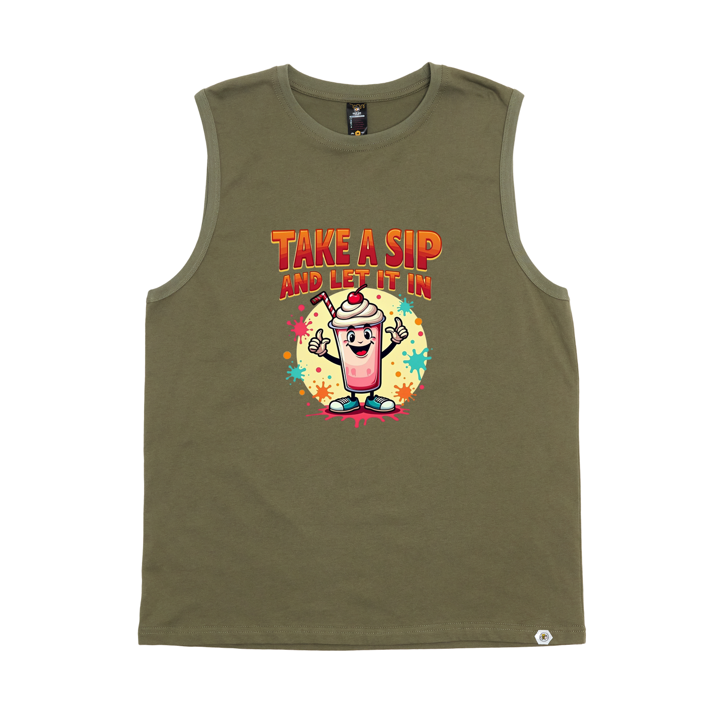 The Milkshake Man Take a Sip Tank