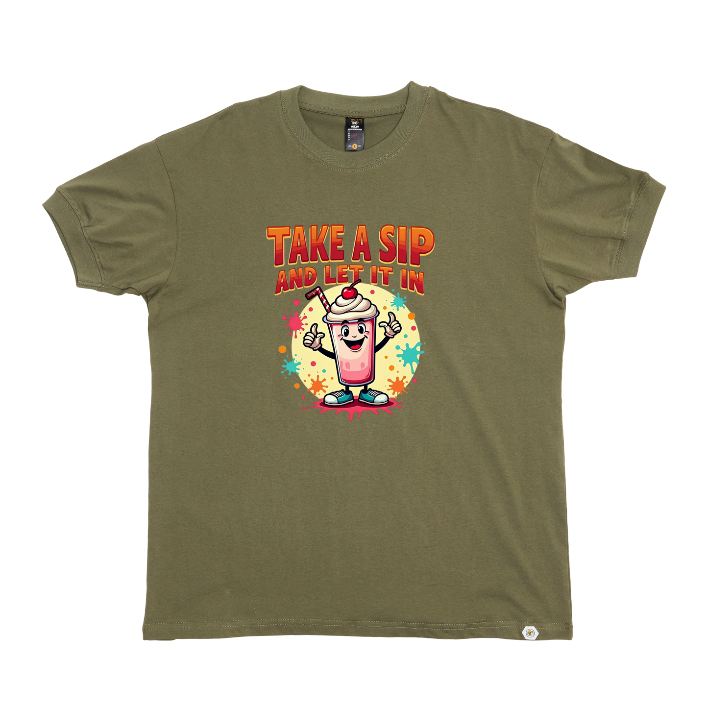 The Milkshake Man Take a Sip T-Shirt