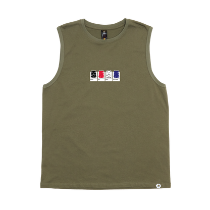 Gummy Bear Leather Pride Tank