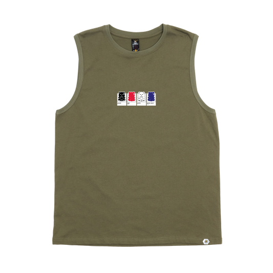 Gummy Bear Leather Pride Tank