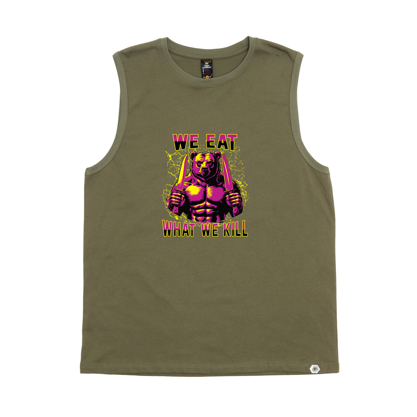 We eat what we kill Tank