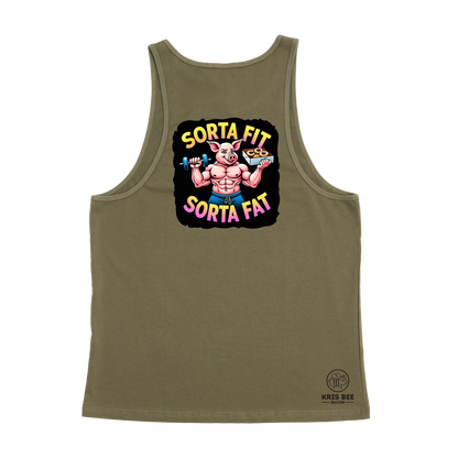 Sorta Fit Sorta Fat Juicy Lifter Singlet