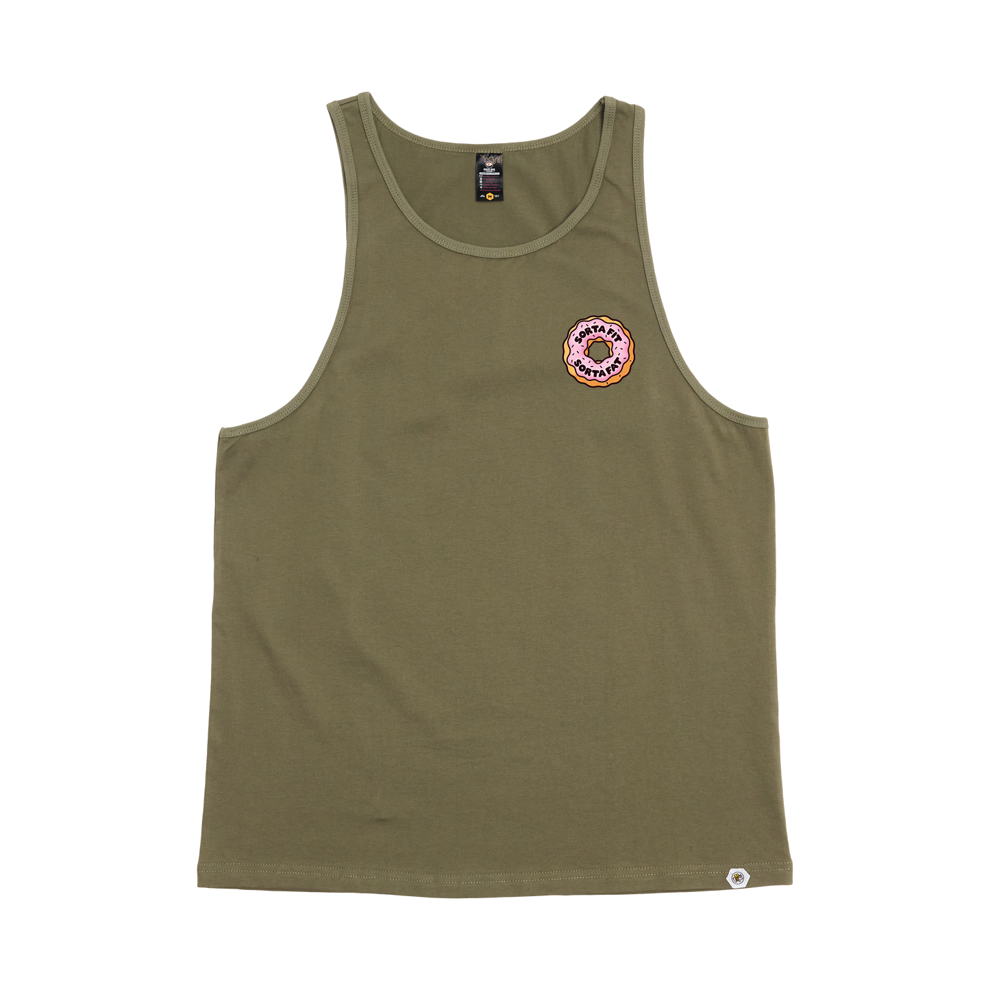 Sorta Fit Sorta Fat Donut Champ Singlet