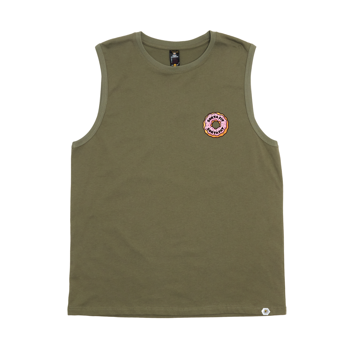 Sorta Fit Sorta Fat Donut Champ Tank