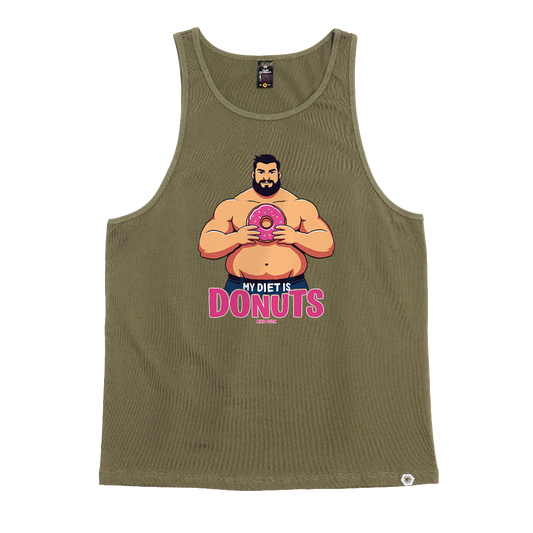 My Diet is Donuts+ Singlet