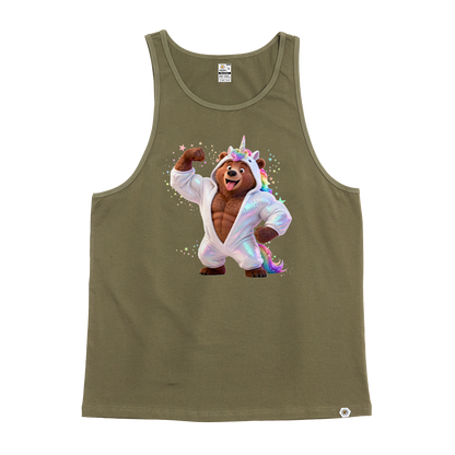 Muffles The Unibear Singlet
