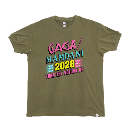 Gaga / Mamdani 2028  - Corey Craig x Kris Bee Bacon T-Shirt