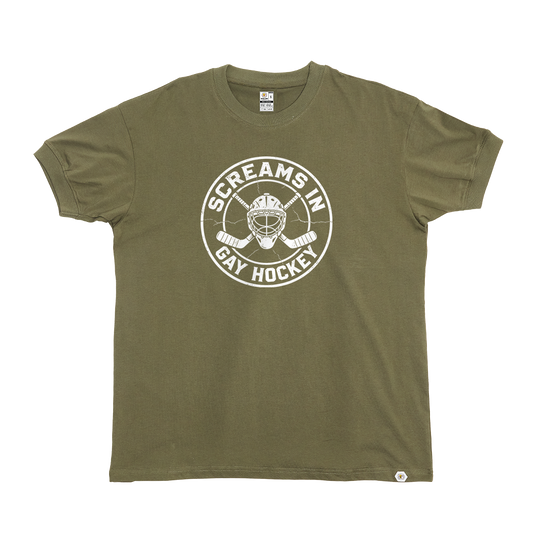 Screams in Gay Hockey T-Shirt