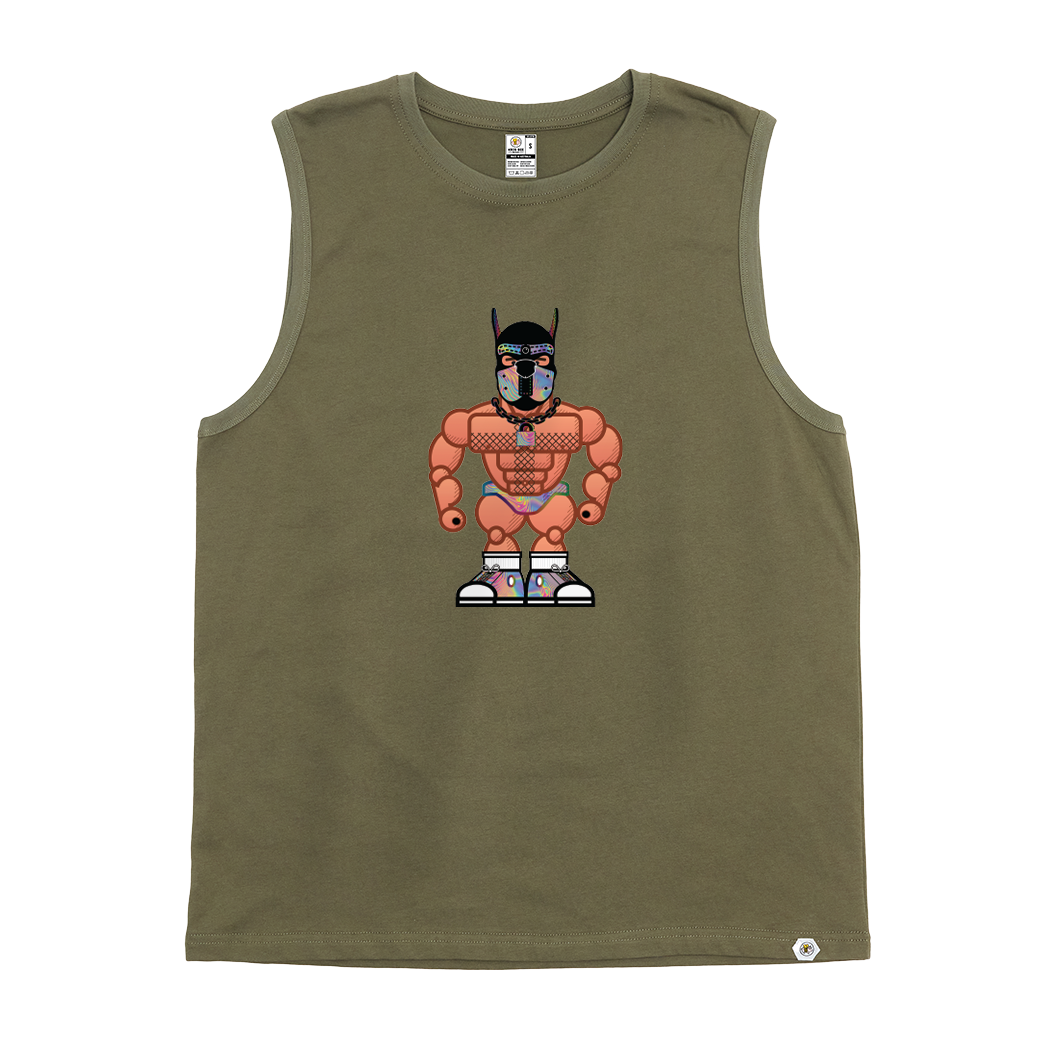 Pocketbears Collab Neon Pup Tank