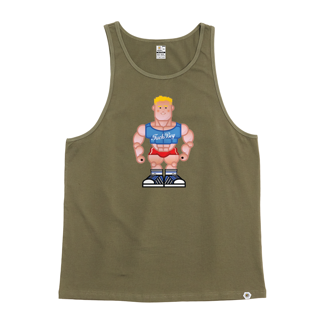 Pocketbears Collab Rick the Himbo Singlet