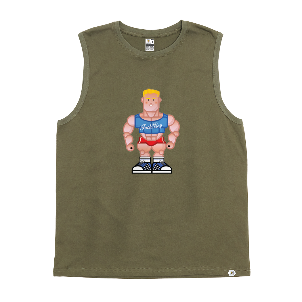 Pocketbears Collab Rick the Himbo Tank