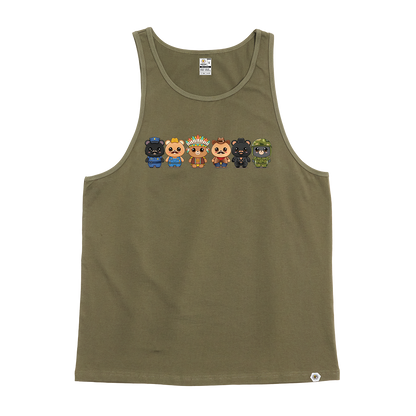 The Village Bears Mardi Gras 2026 Limited Edition Singlet