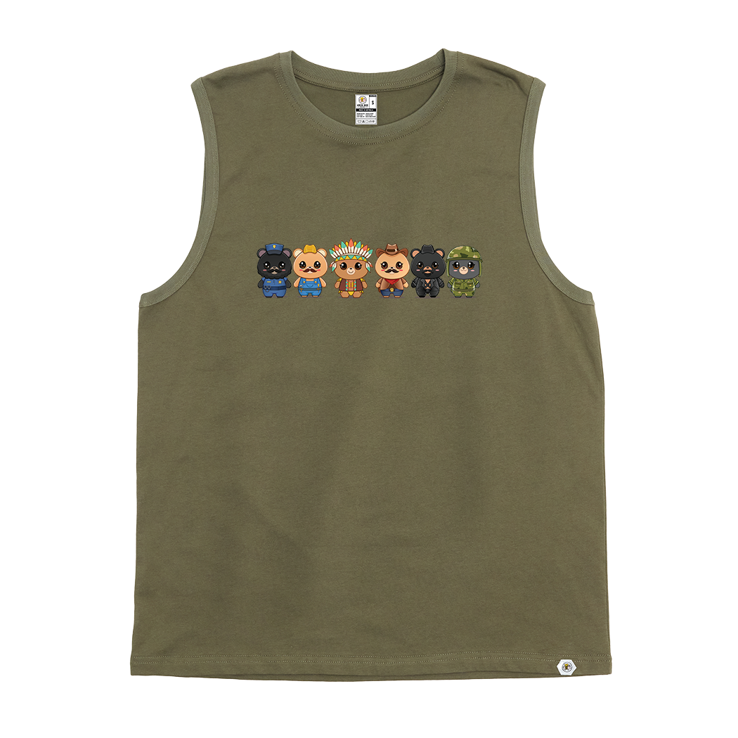 The Village Bears Mardi Gras 2026 Limited Edition Tank