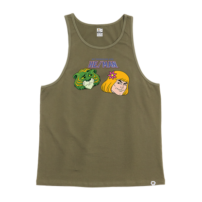 My Pronouns are He/Man Singlet