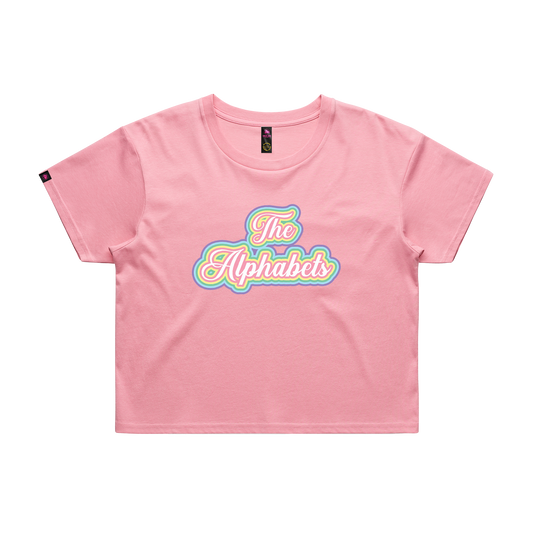 The Alphabets Crop Top