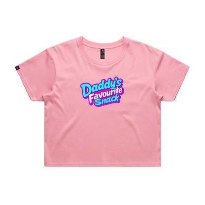 Daddy's Favourite Snack Crop Top
