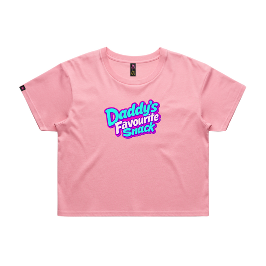 Daddy's Favourite Snack Crop Top