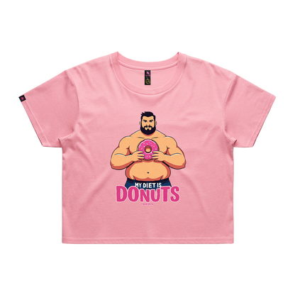 My Diet is Donuts+ Crop Top