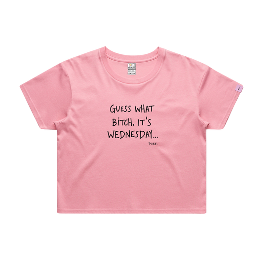 It's Wednesday Crop Top - Official Collab