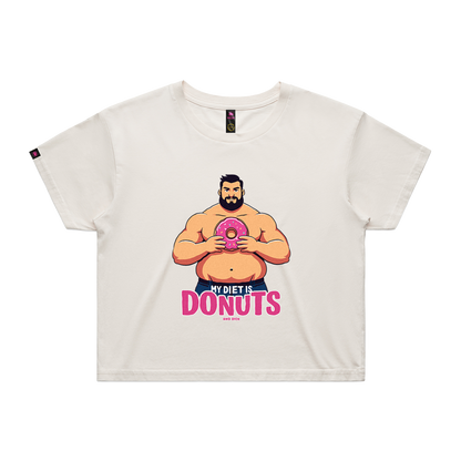 My Diet is Donuts+ Crop Top