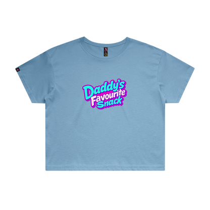 Daddy's Favourite Snack Crop Top