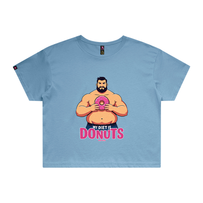 My Diet is Donuts+ Crop Top
